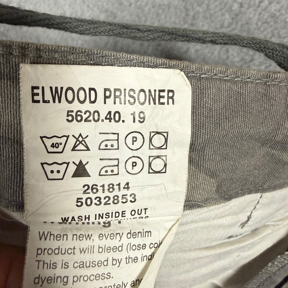 G-Star Raw Elwood Prisoner Camo Cargo Pants Grey Mens 32x32 3301 Raw - Picture 8 of 14